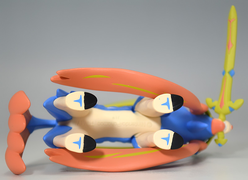 Zacian ของแท้ JP - Monster Collection Takara Tomy [โมเดลโปเกมอน]