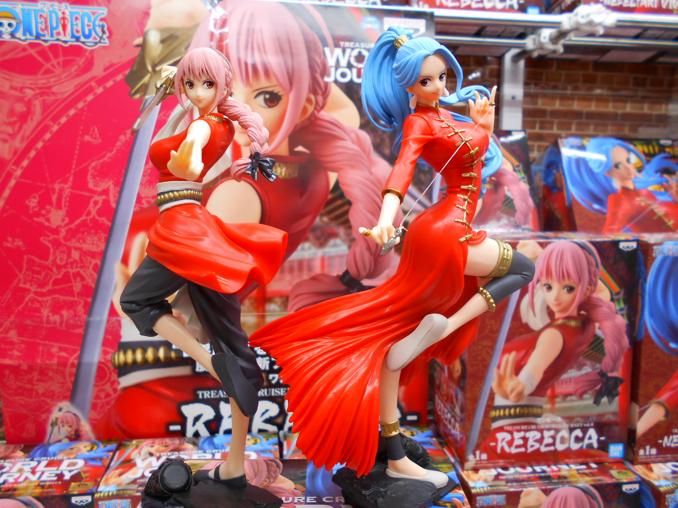 Rebecca ของแท้ JP แมวทอง - Treasure Cruise World Journey Banpresto [โมเดลวันพีช]