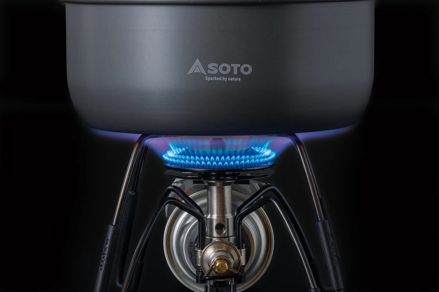 Regulator Stove Range Black