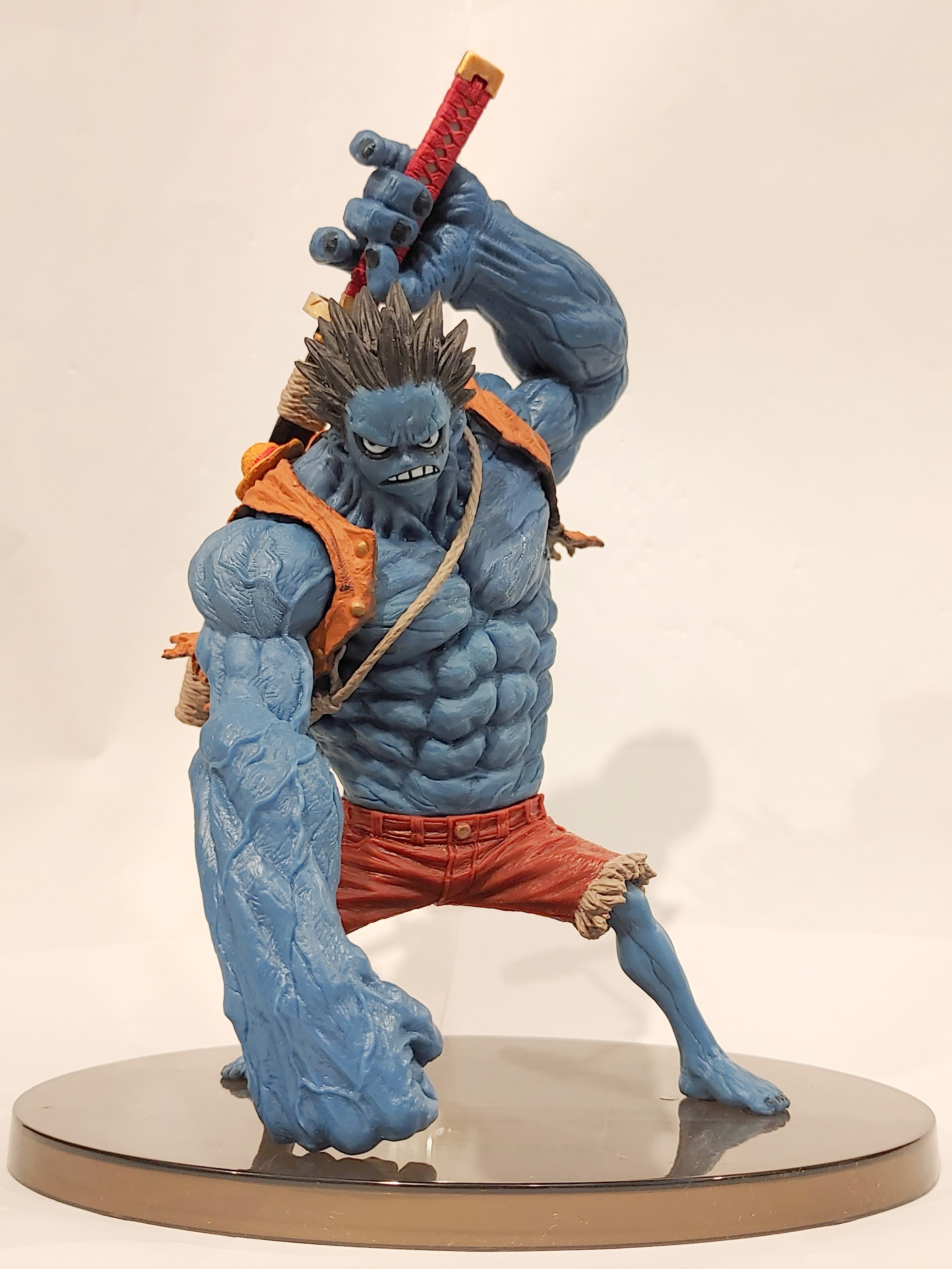 Luffy Nightmare ของแท้ JP แมวทอง - Scultures Banpresto [โมเดลวันพีช]