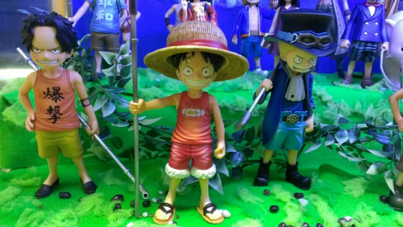 Brotherhood Children Set ของแท้ JP แมวทอง - Grandline Children Banpresto [โมเดลวันพีช] (3 ตัว)