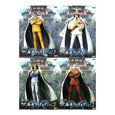 Marine Admiral Set ของแท้ JP แมวทอง - DX Banpresto [โมเดลวันพีช] (4 ตัว)