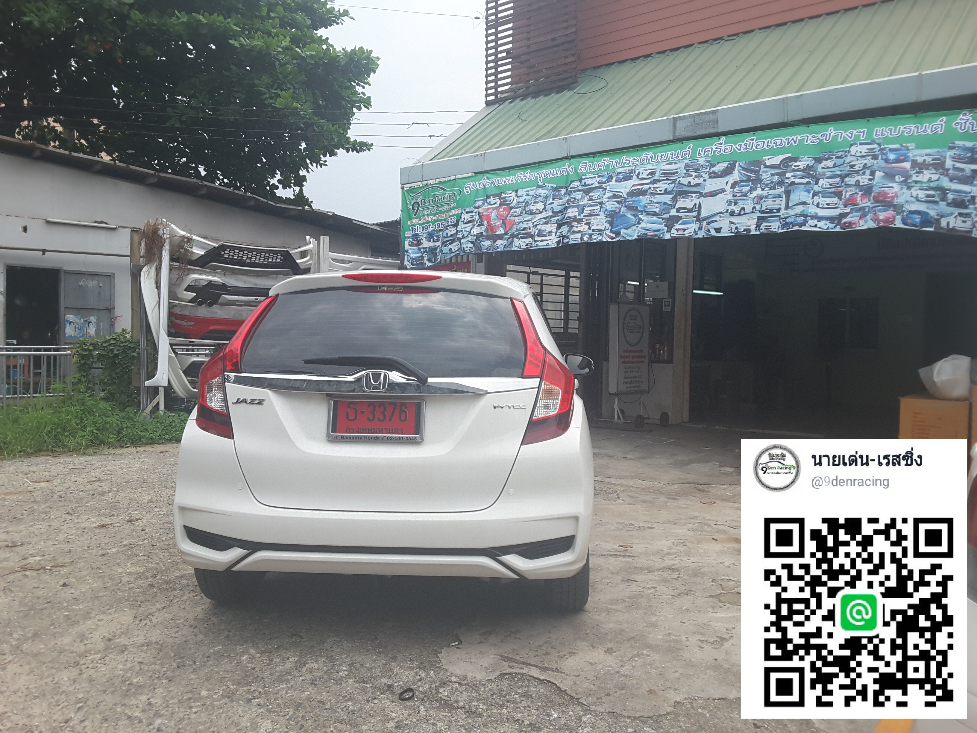 9DEN-MD-STYLE'17 VS HONDA JAZZ 2017-ON แค่เอาใจมา ก็ได้แระ 1000% กับท้ายท่อคู่แท้ พร้อมแล้วที่จะไปกับคุณ