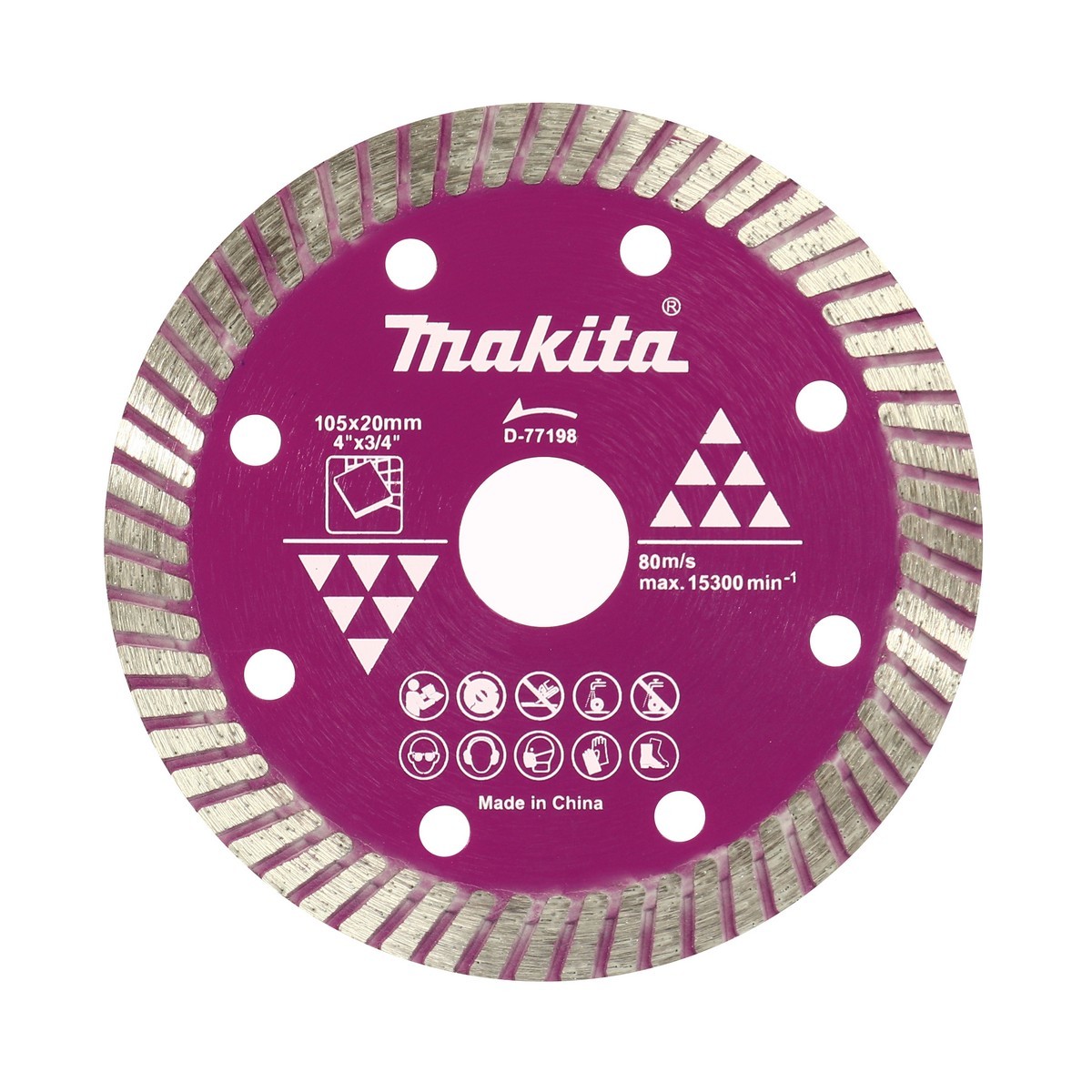 ใบเพชร 4นิ้ว MAKITA (105มม.) D-77198 ของแท้ๆๆๆ