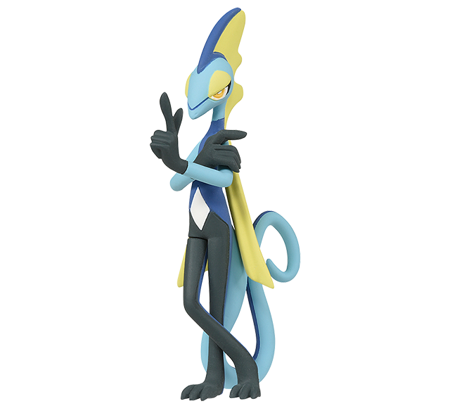 Inteleon ของแท้ JP - Monster Collection Takara Tomy [โมเดลโปเกมอน]