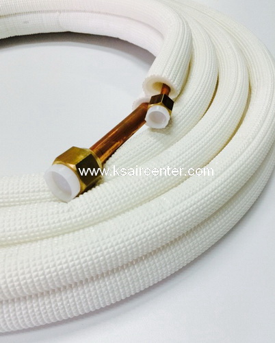 ท่อทองแดง สำเร็จรูป 4 หุน / 2 หุน (มีแฟร์นัท)