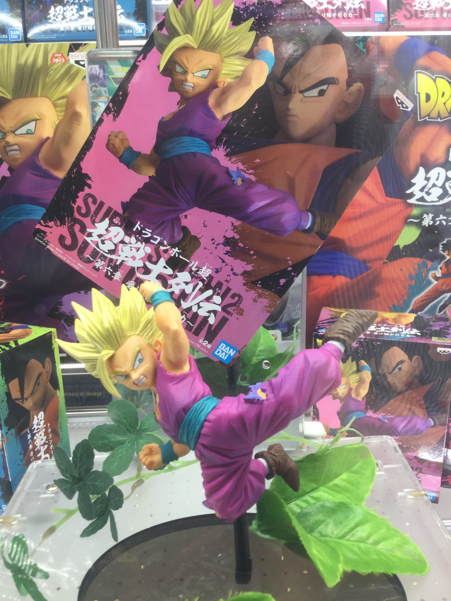Gohan Super Saiyan ของแท้ JP แมวทอง - Chosenshiretsuden Banpresto [โมเดลดราก้อนบอล]