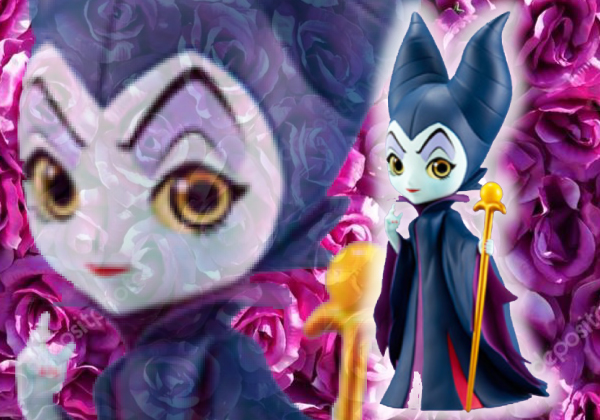 Maleficent - Pastel Color ของแท้ JP - Q Posket Banpresto [โมเดล Disney]