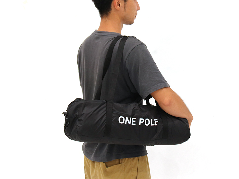 DoD One Pole Tent 3PP Black T3-44-BK