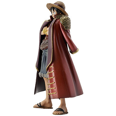 Luffy ของแท้ JP แมวทอง - Grandline Men Banpresto [โมเดลวันพีช]