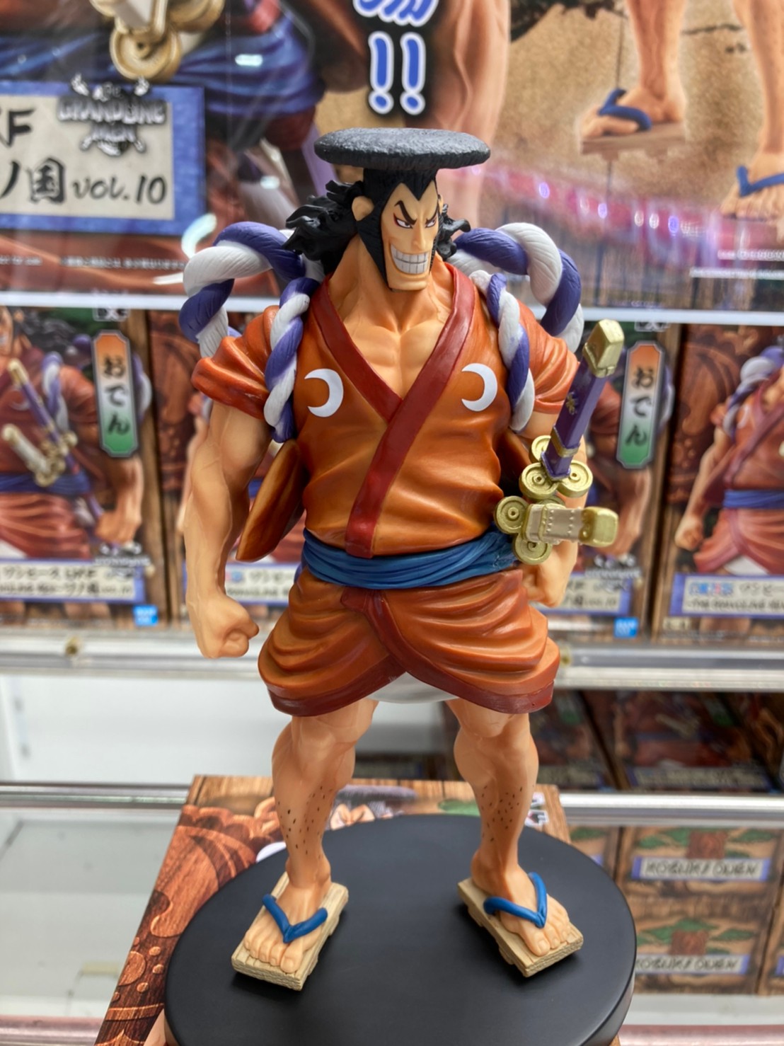 Oden ของแท้ JP แมวทอง - Grandline Men Banpresto [โมเดลวันพีช]