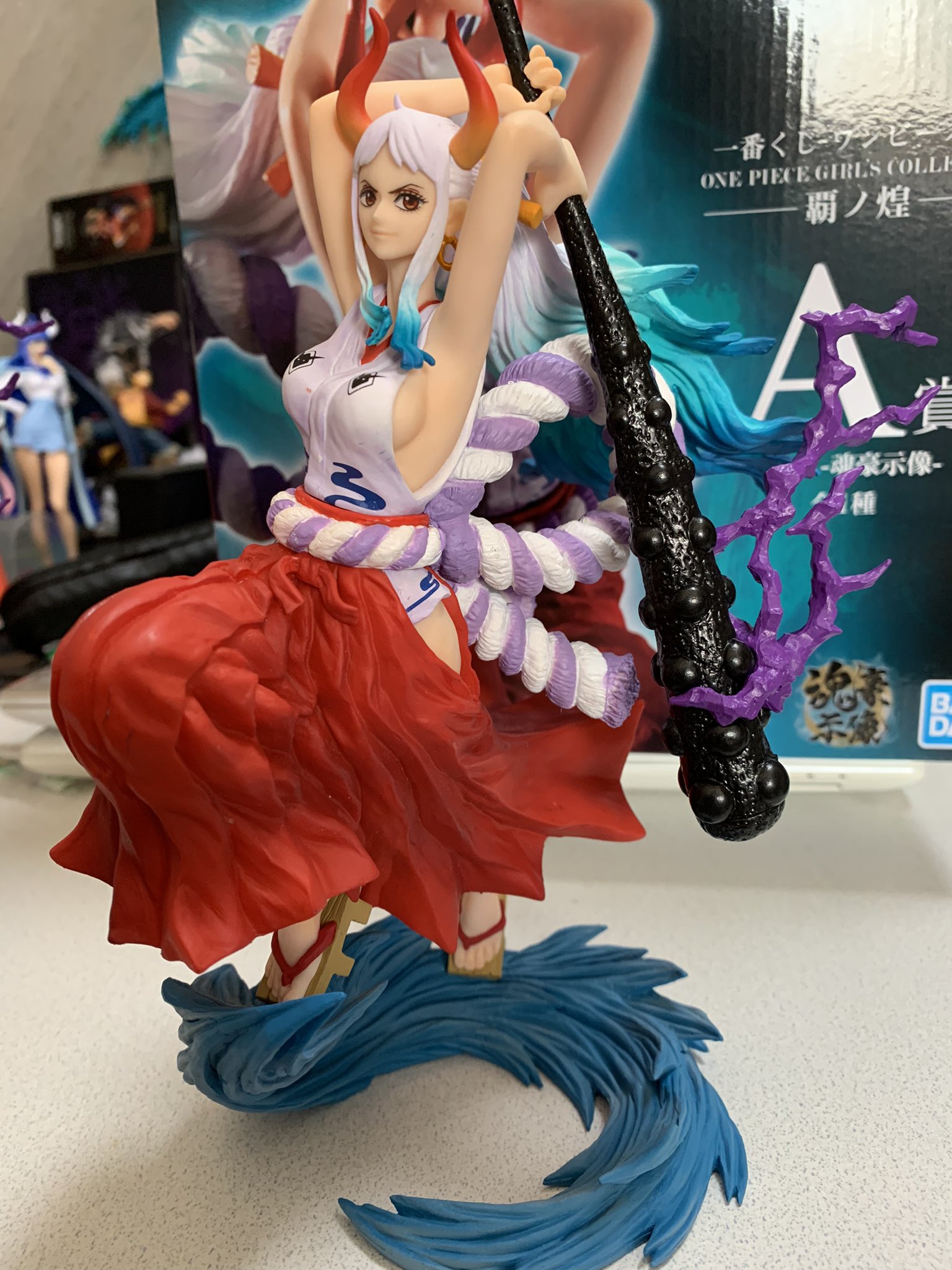 Yamato ของแท้ JP แมวทอง - Ichiban Kuji Banpresto [โมเดลวันพีช]