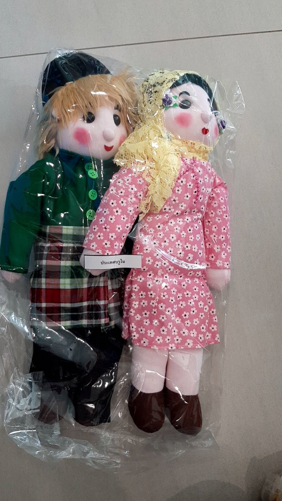 ตุ๊กตาอาเซียน ขนาด 17 นิ้ว (10 ประเทศ 20 ตัว) ของเล่นเสริมพัฒนาการ ,ของเล่นเสริมทักษะ,ของเล่นเด็ก, สื่อการสอนอนุบาล