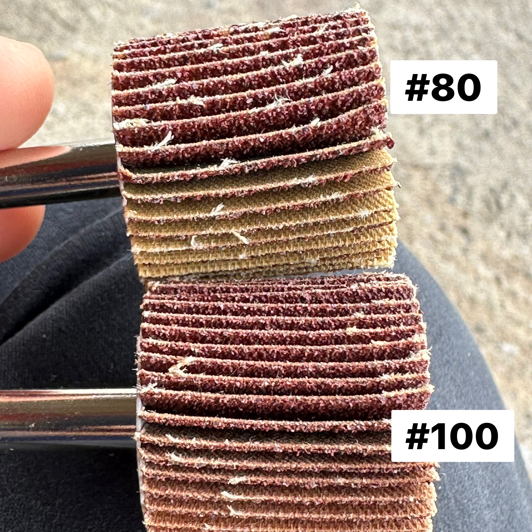 ล้อทรายแกน 1นิ้วx1 แกน 6 มิล