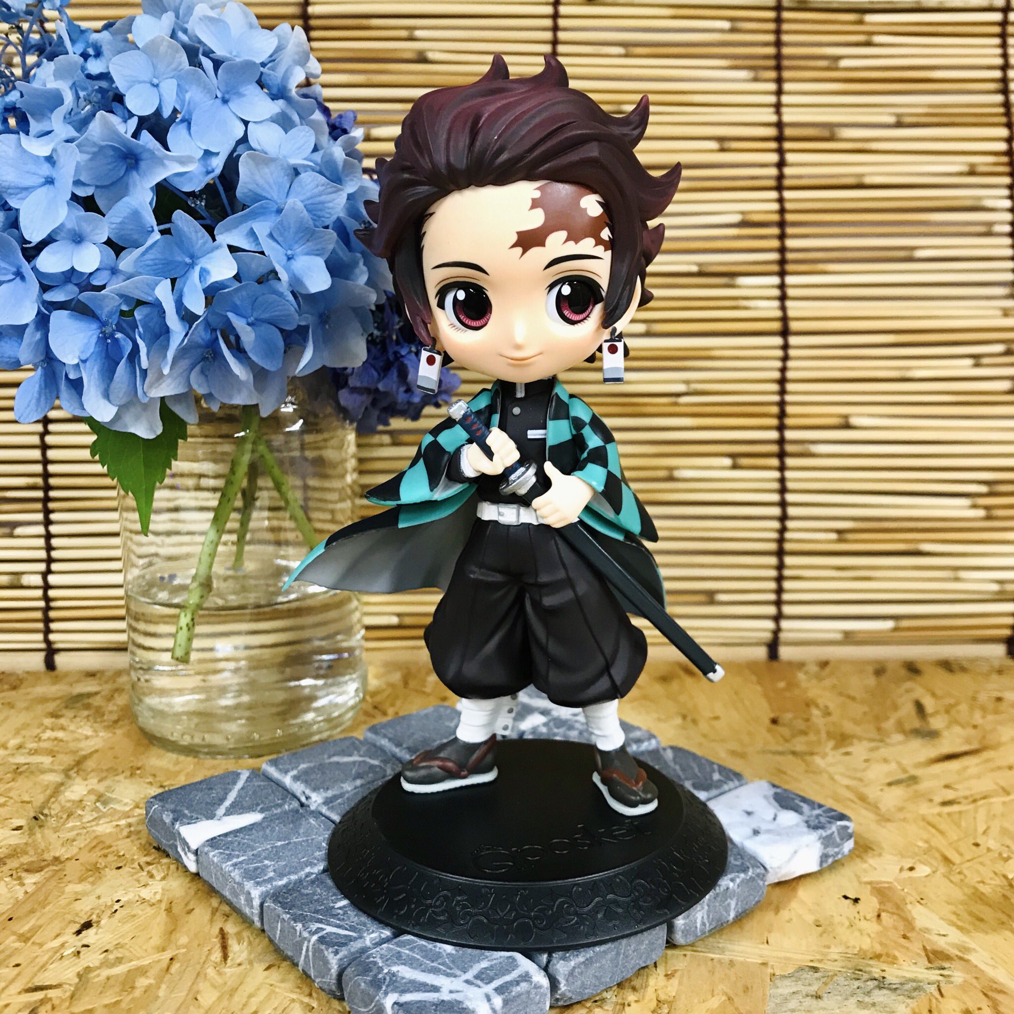 Tanjiro ของแท้ JP - Q Posket Banpresto [โมเดล Demon Slayer]