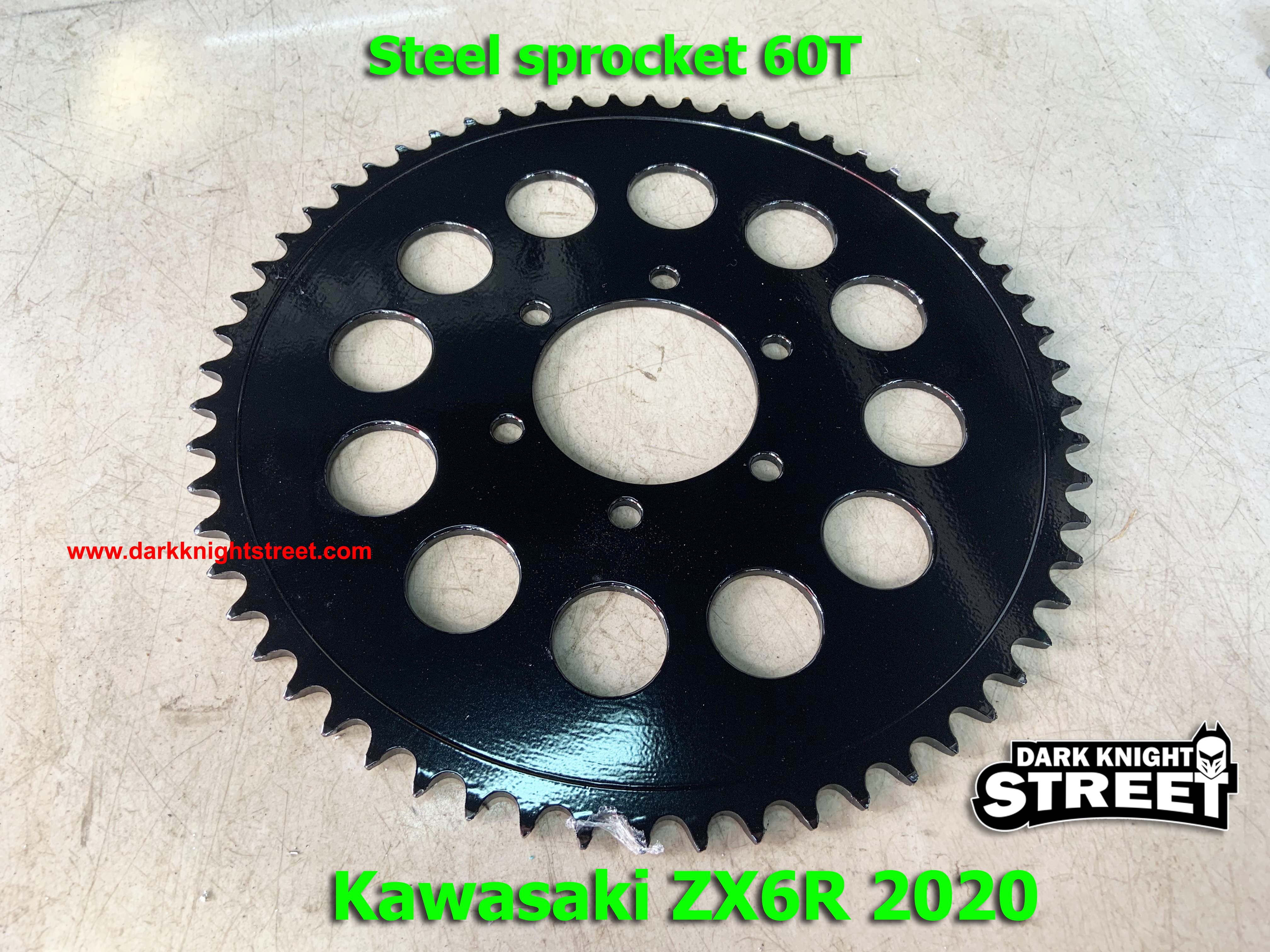 60T steel sprocket for ZX6R 2019-2021
