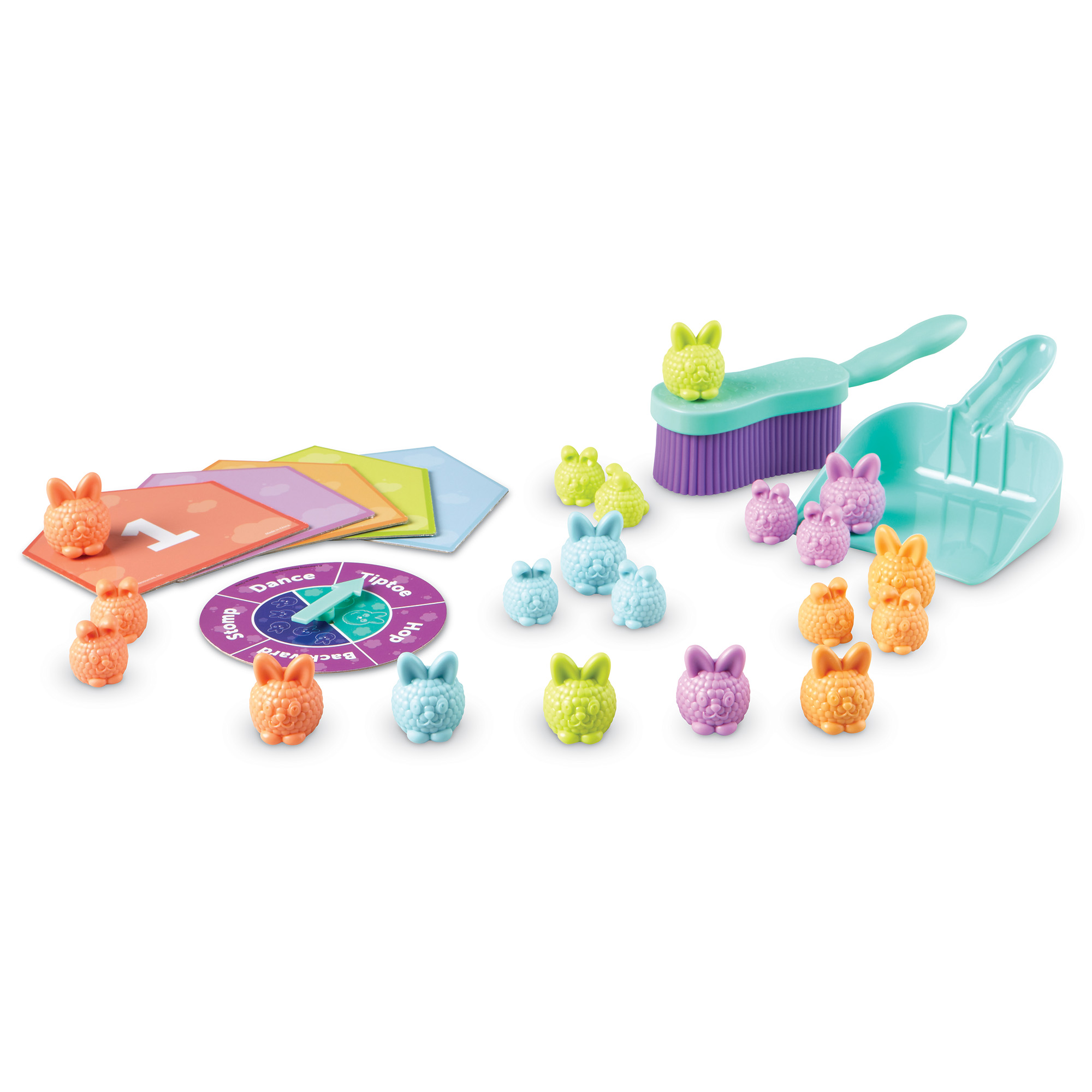 ชุดเกมปัดกวาดฝุ่นกระต่ายน้อยแสนสนุก สื่อการสอนอนุบาล,ปฐมวัย,ของเล่นเสริมพัฒนาการ, ของเล่นเสริมทักษะ