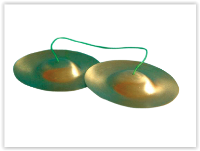 0909 ฉาบทองเหลือง ของเล่นเสริมพัฒนาการ ,ของเล่นเสริมทักษะ,ของเล่นเด็ก, สื่อการสอนอนุบาล