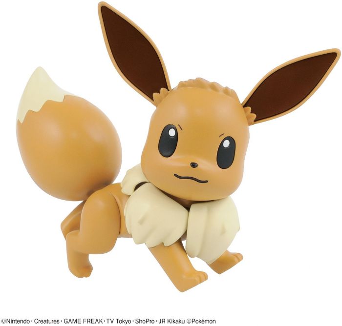 Eevee (แบบประกอบ) ของแท้ JP - Pokemon Plamo Bandai [โมเดลโปเกมอน]