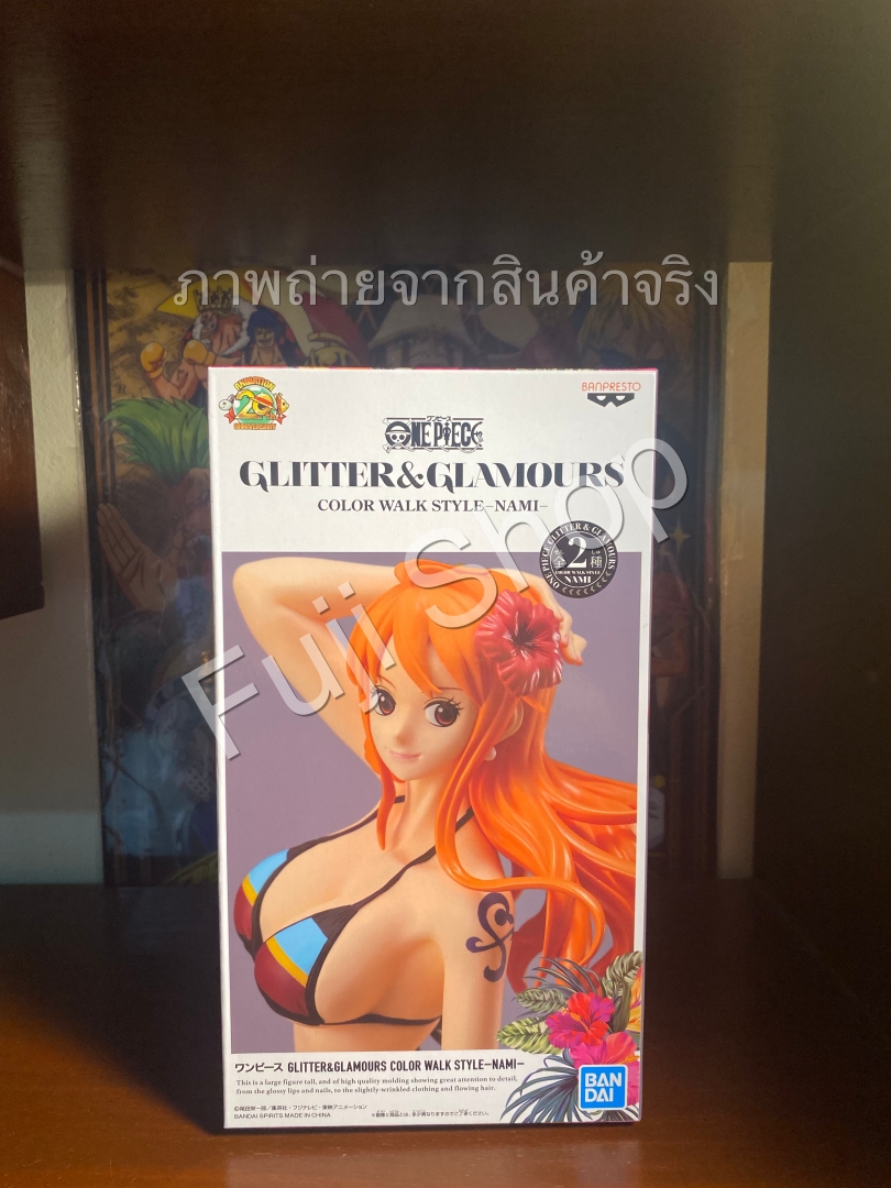 Nami Color Walk Style ของแท้ JP แมวทอง - Glitter & Glamours Banpresto [โมเดลวันพีช]