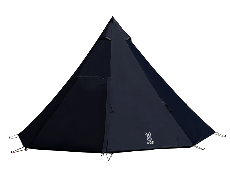 DoD Big one pole tent Black T8-200-BK