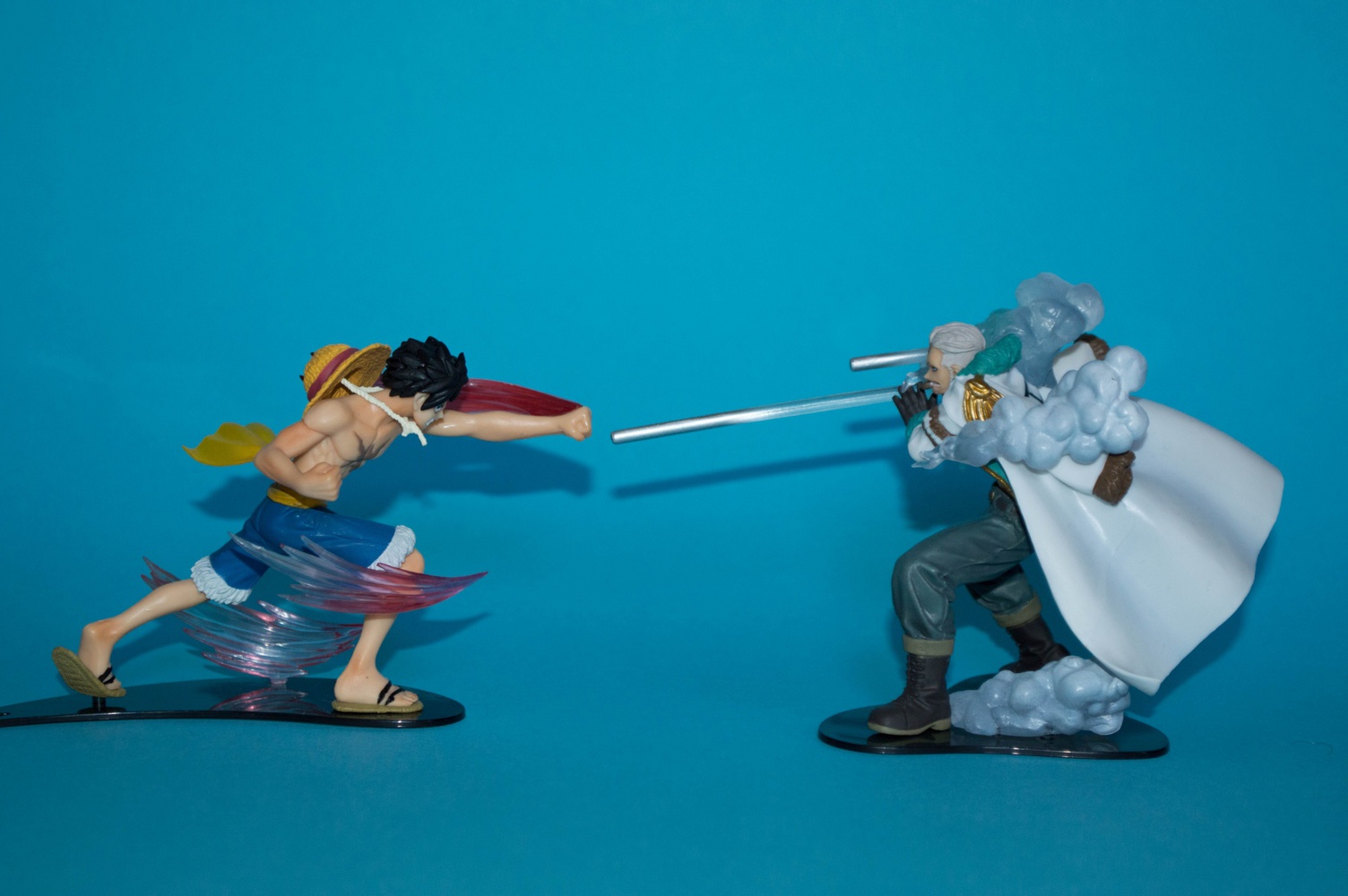 Smoker ของแท้ JP แมวทอง - Attack Motions Bandai [โมเดลวันพีช]