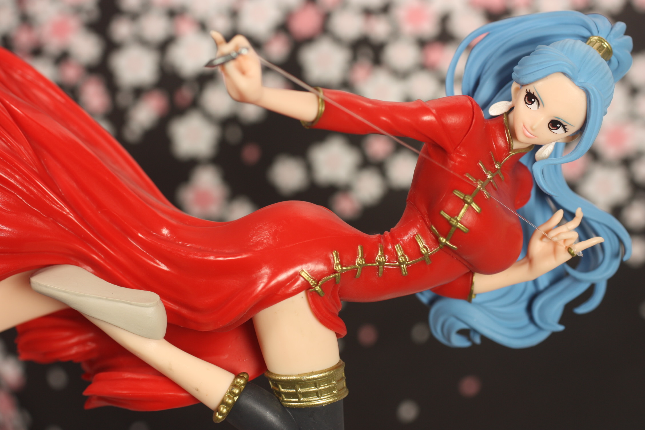 Vivi ของแท้ JP แมวทอง - Treasure Cruise World Journey Banpresto [โมเดลวันพีช]