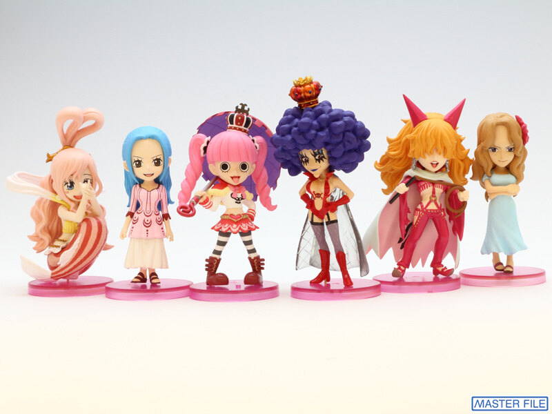 Hana Set ของแท้ JP แมวทอง - WCF Banpresto [โมเดลวันพีช] (6 ตัว)
