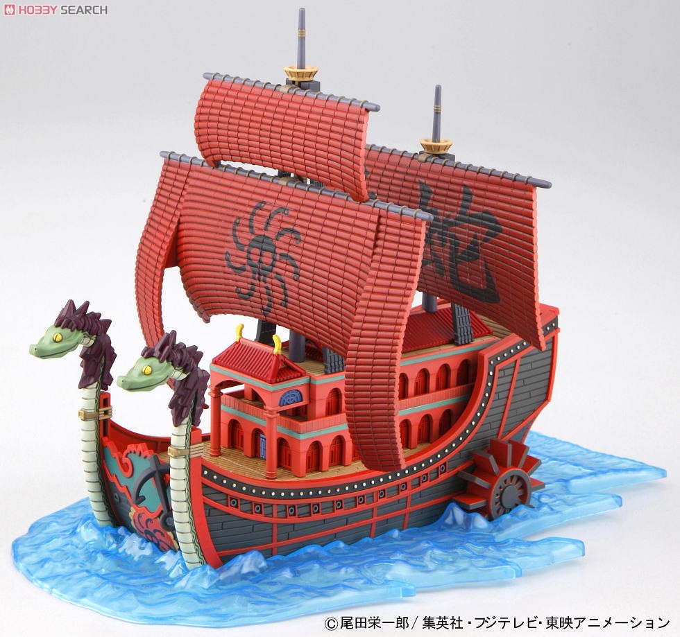 Grand Ship Collection Set (แบบประกอบ) ของแท้ JP แมวทอง - Grand Ship Collection Bandai [โมเดลเรือวันพีช] (16 ลำ)