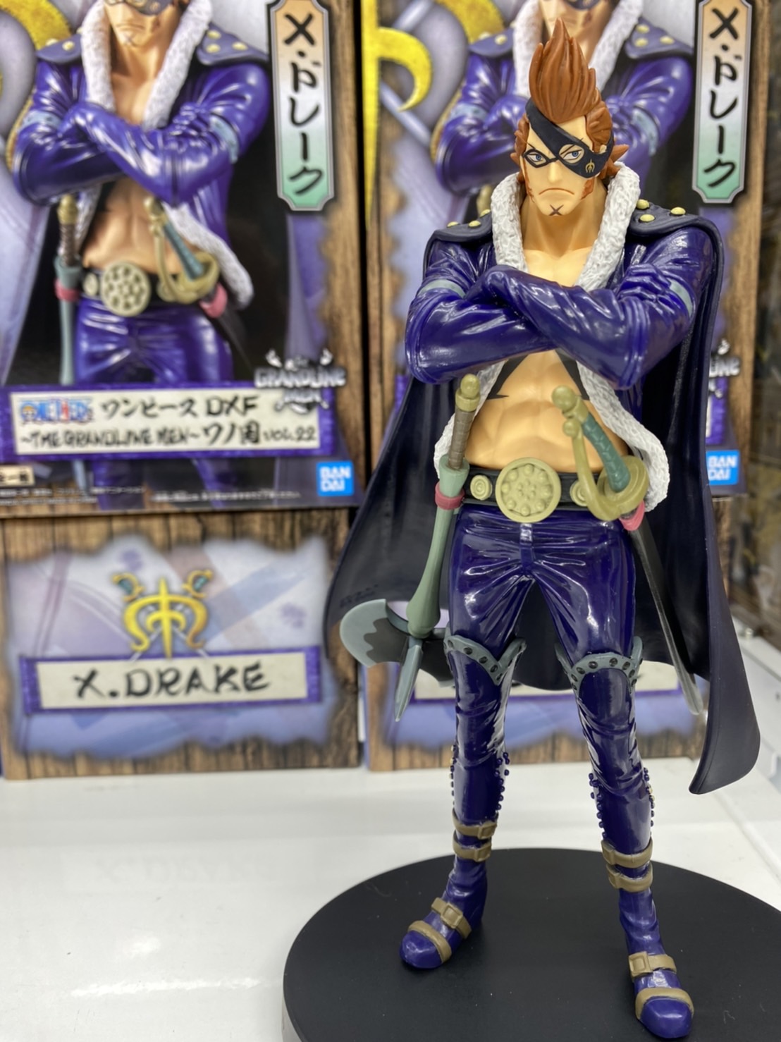 Drake Wano ของแท้ JP แมวทอง - Grandline Men Banpresto [โมเดลวันพีช]
