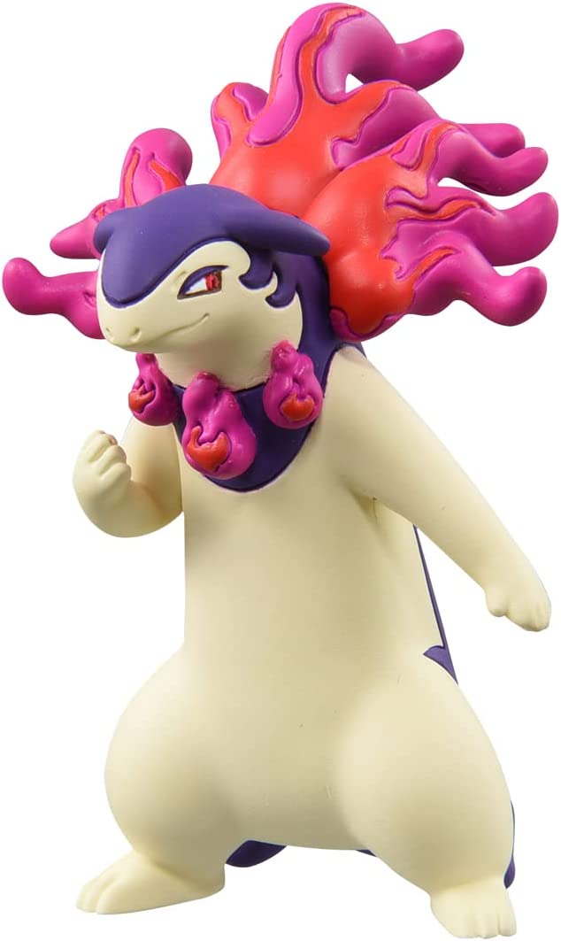 Typhlosion Hisui ของแท้ JP - Monster Collection Takara Tomy [โมเดลโปเกมอน]