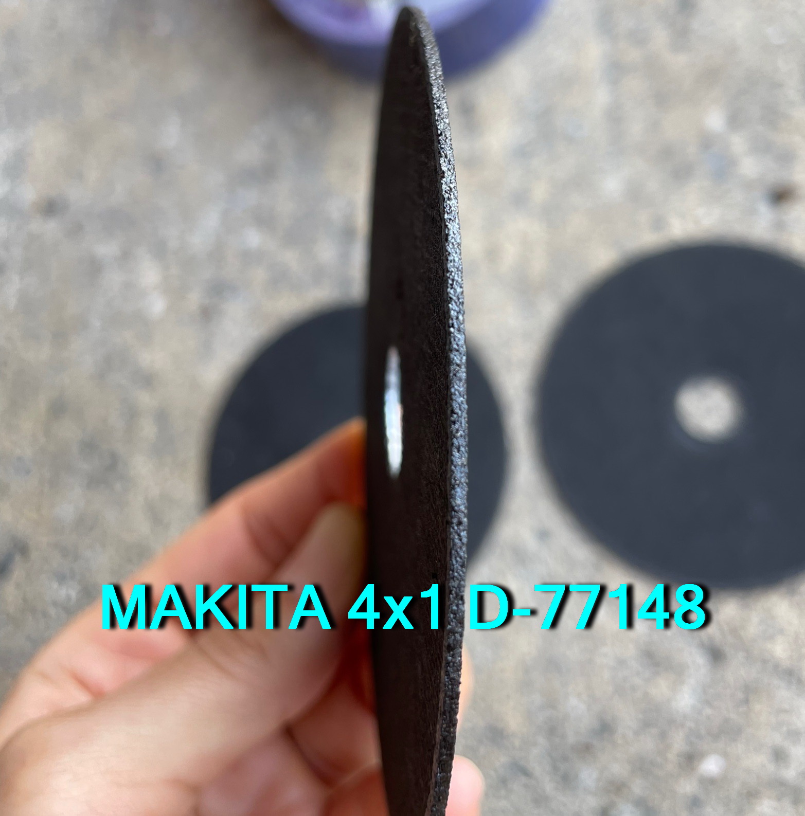 แผ่นตัด 4x1 MAKITA D77148 (50/PK)