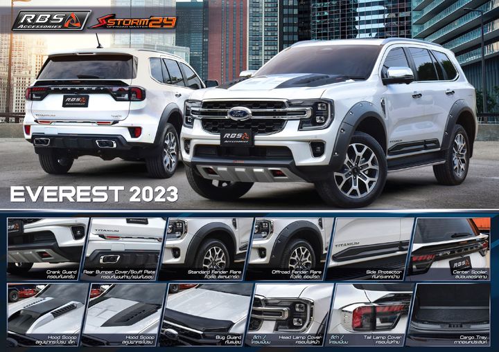 Srorm29 VS Ford Everest'22 [แต่งนิดเติมหน่อยก็พอแล้วสำหรับรถสายพันธุ์นี้]