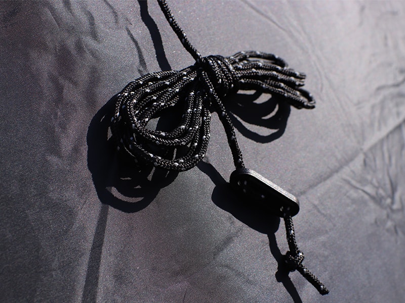 DoD One Pole Tent 3PP Black T3-44-BK