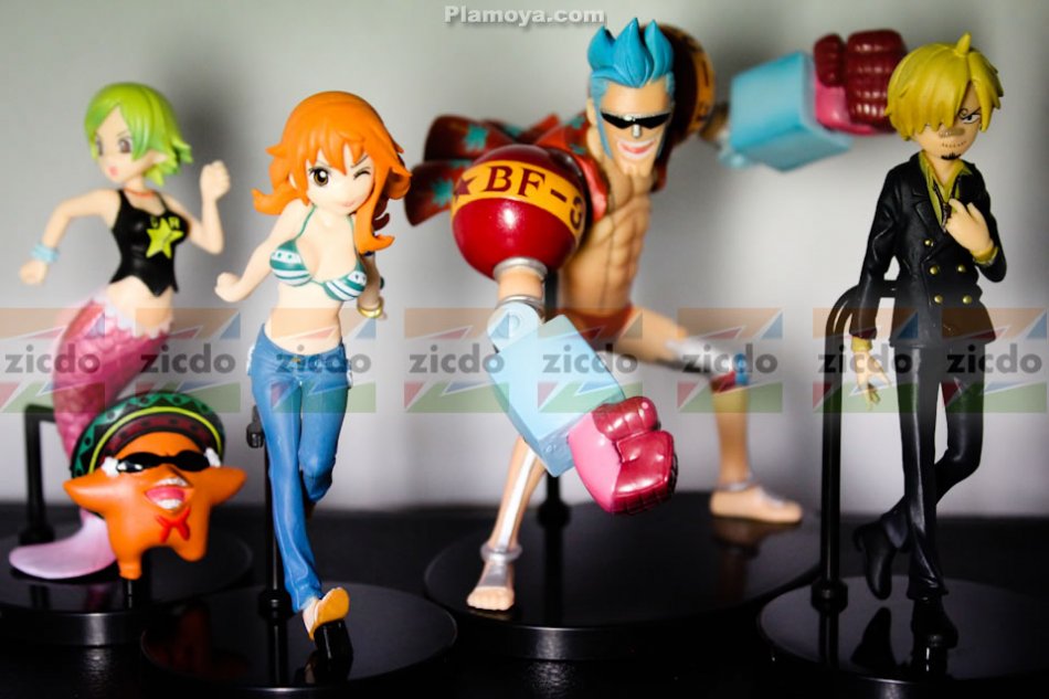 Caymy & Pappug Extra Version ของแท้ JP แมวทอง - Half Age Characters Bandai [โมเดลวันพีช]