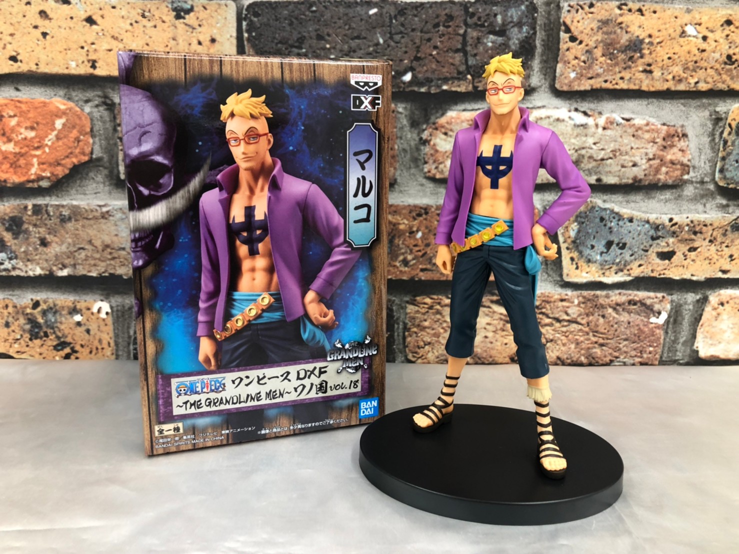 Marco Wano ของแท้ JP แมวทอง - Grandline Men Banpresto [โมเดลวันพีช]