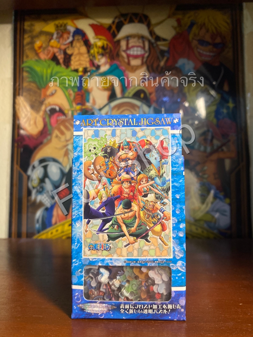 Straw Hat Pirates ของแท้ JP แมวทอง - Art Crystal Jigsaw Ensky [จิ๊กซอว์วันพีช]