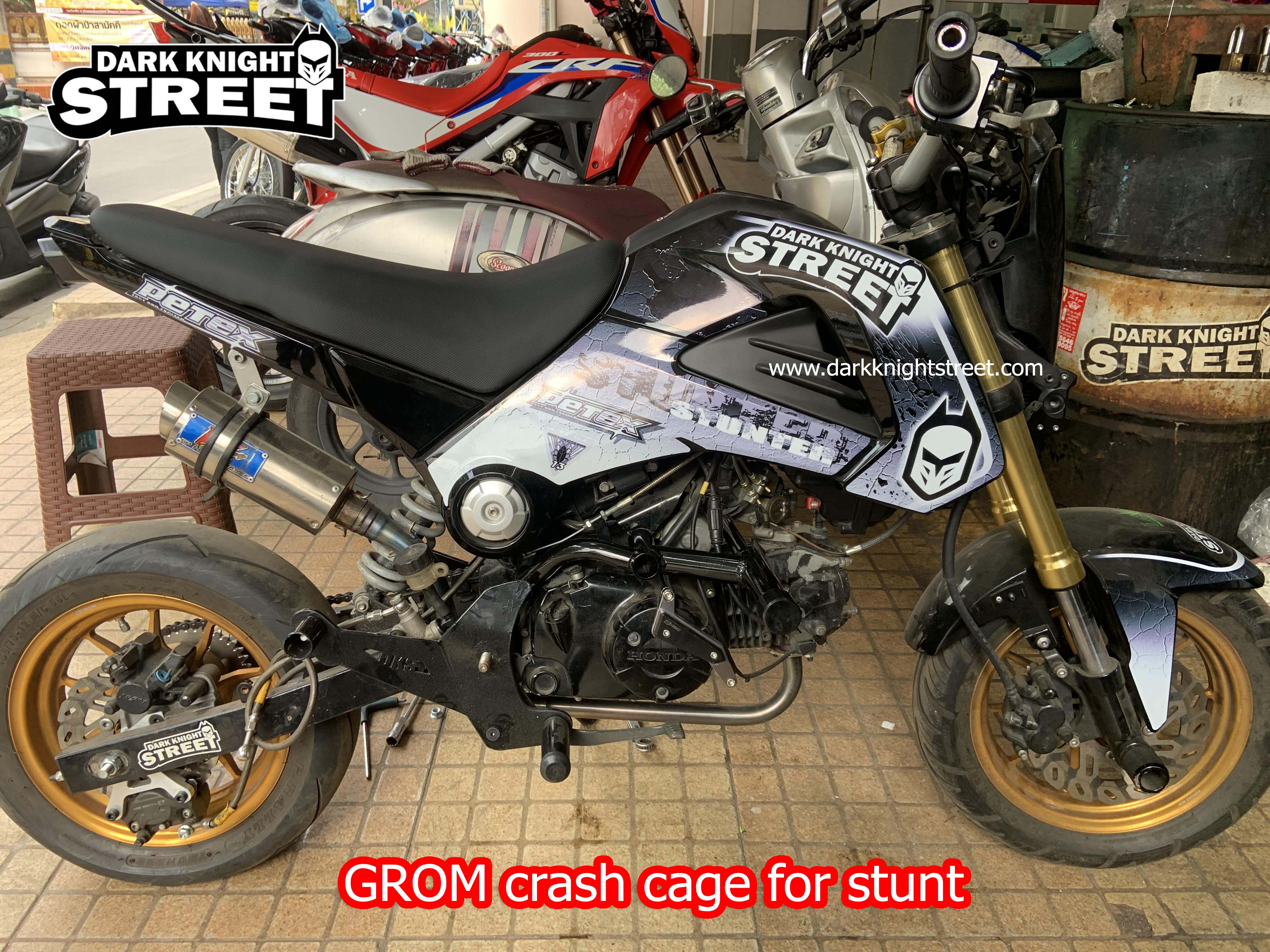 New crash cage for HondaGROM 2014-2020