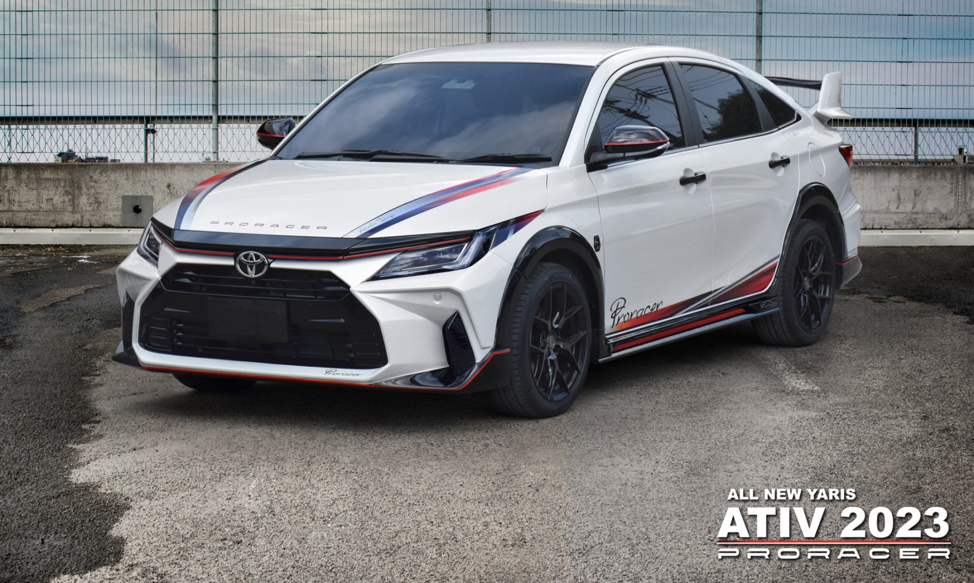 PRORACER VS Toyota Yaris Ativ 4D 2022-On [แบบนี้ซิไม่มีใครเหมือนเรา!]