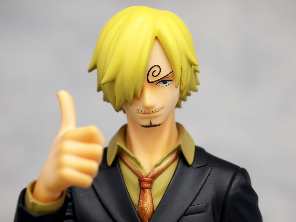 Sanji ของแท้ JP แมวทอง - POP Sailing Again Megahouse [โมเดลวันพีช]