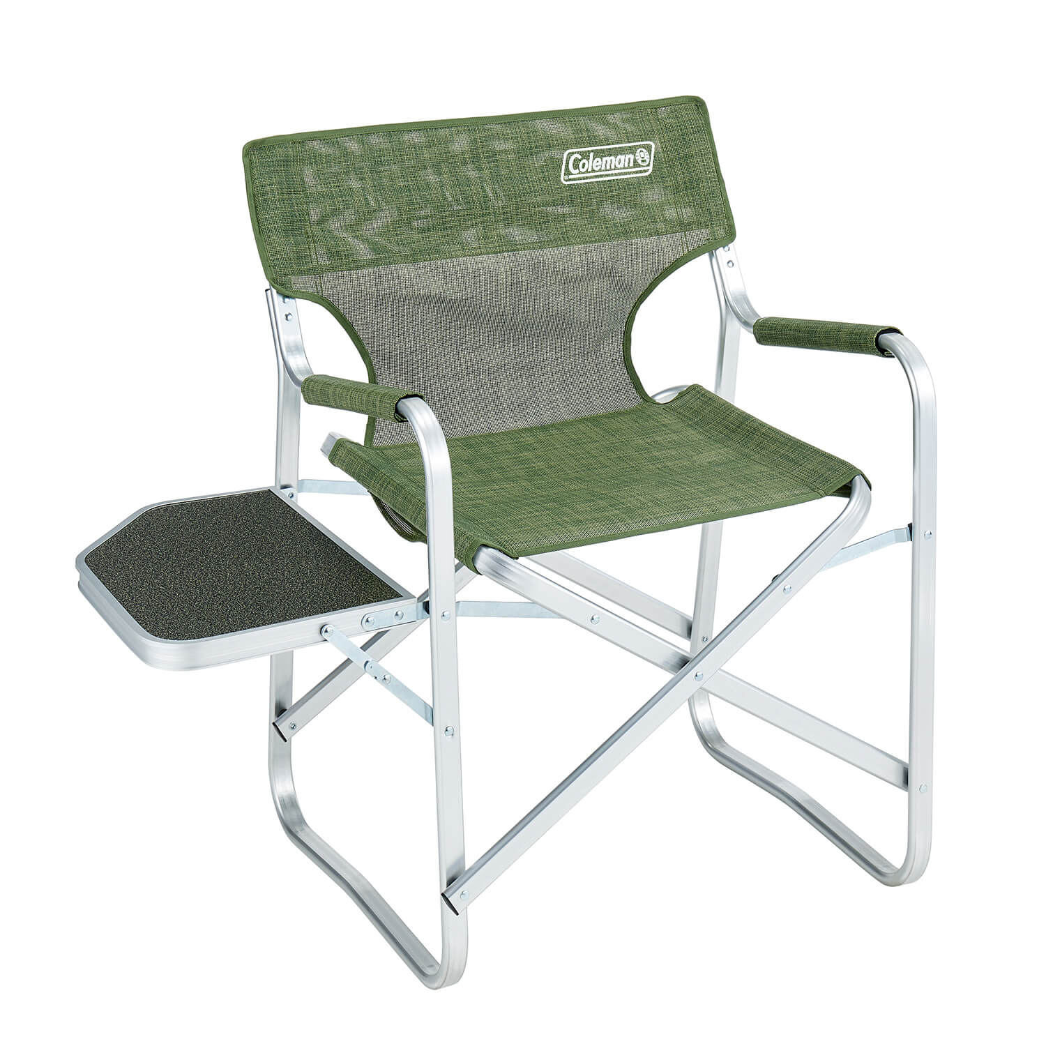JP Aluminum Deck Chair Mesh Olive 2205815