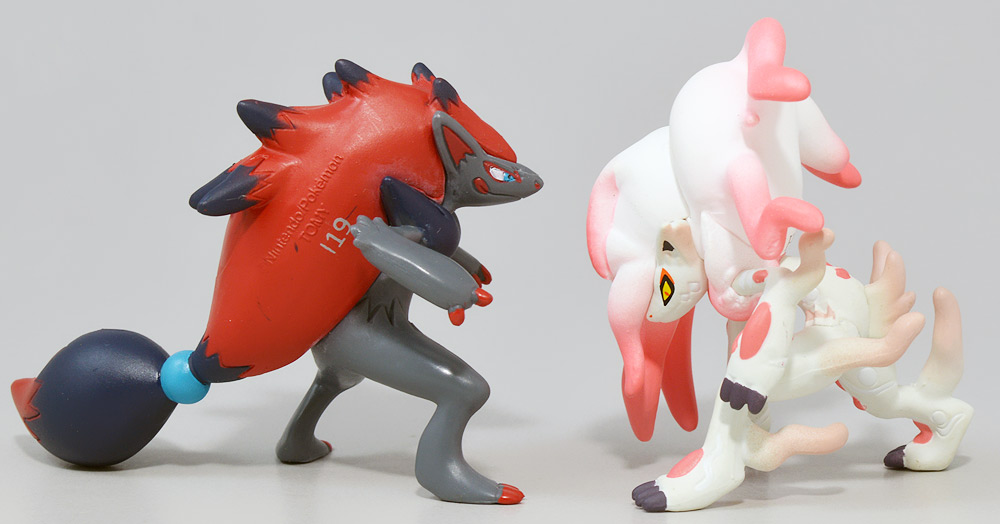 Zoroark Hisui ของแท้ JP - Monster Collection Takara Tomy [โมเดลโปเกมอน]