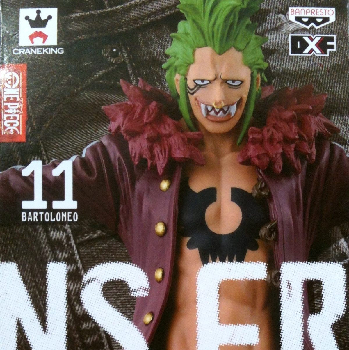 Bartolomeo ของแท้ JP แมวทอง - Jeans Freak Banpresto [โมเดลวันพีช]