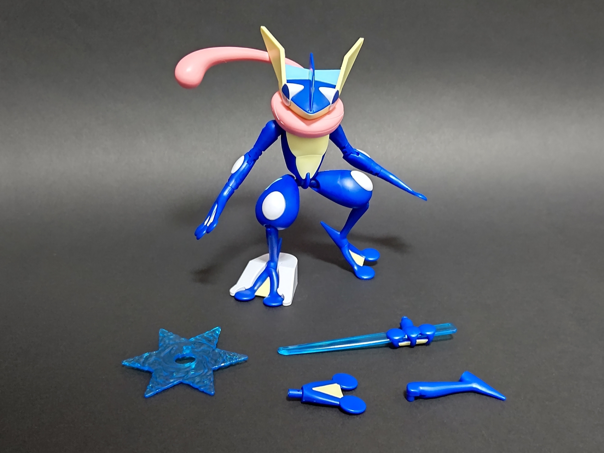 Greninja (แบบประกอบ) ของแท้ JP - Pokemon Plamo Bandai [โมเดลโปเกมอน]