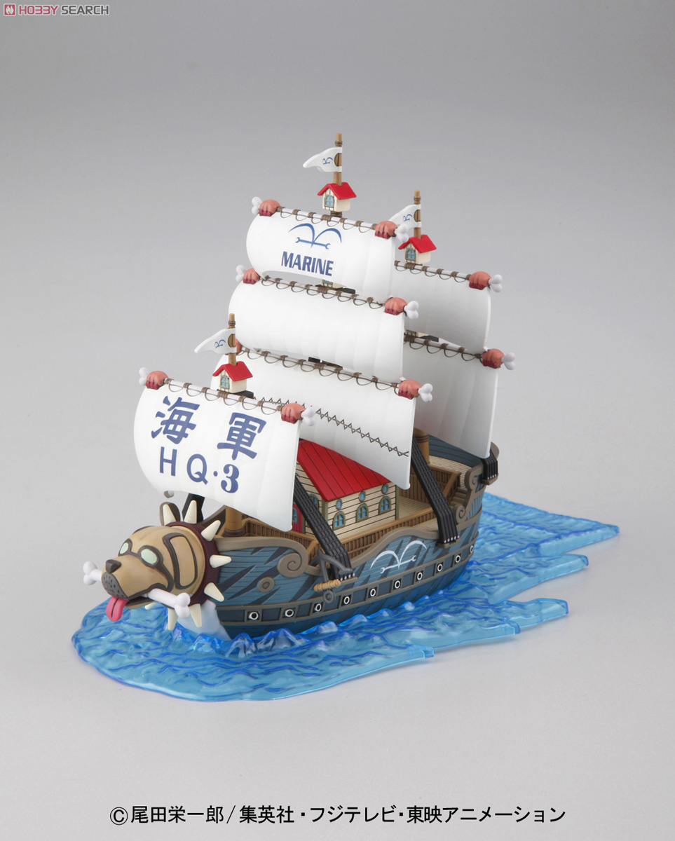 Grand Ship Collection Set (แบบประกอบ) ของแท้ JP แมวทอง - Grand Ship Collection Bandai [โมเดลเรือวันพีช] (16 ลำ)