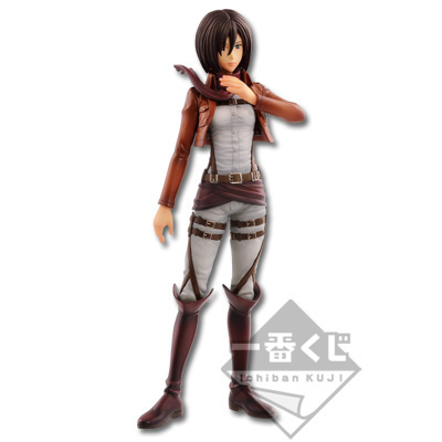 Mikasa ของแท้ JP - Ichiban Kuji Banpresto [โมเดล Attack on Titan]