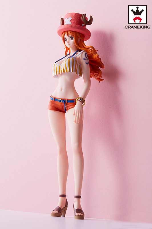 Nami ของแท้ JP แมวทอง - Sweet Style Pirates Banpresto [โมเดลวันพีช]