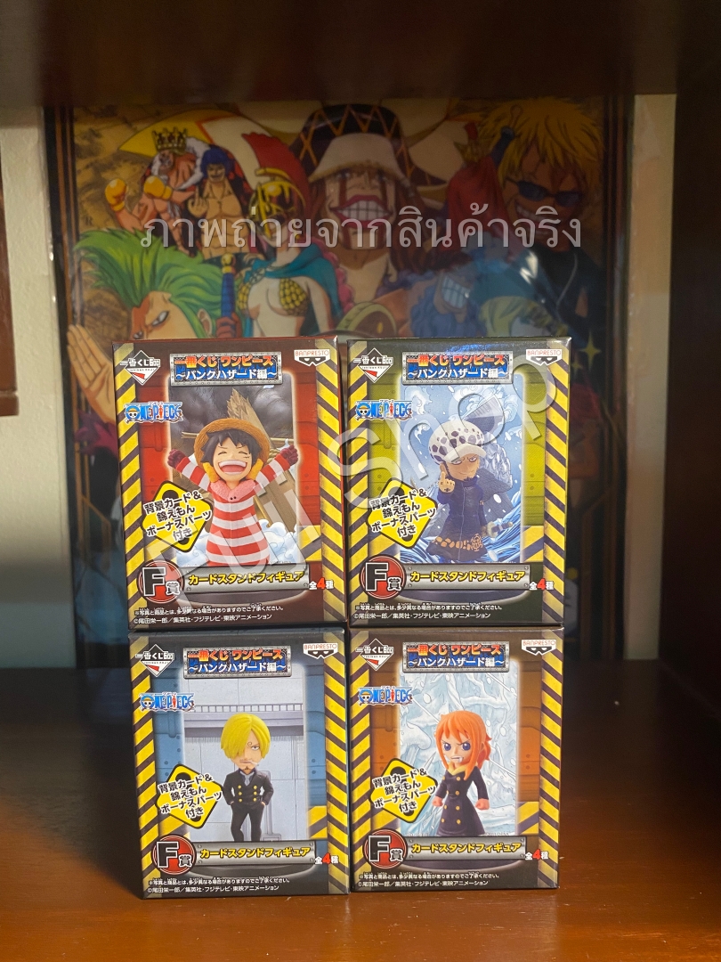 Punk Hazard Set ของแท้ JP แมวทอง - WCF Ichiban Kuji Banpresto [โมเดลวันพีช] (5 ตัว)