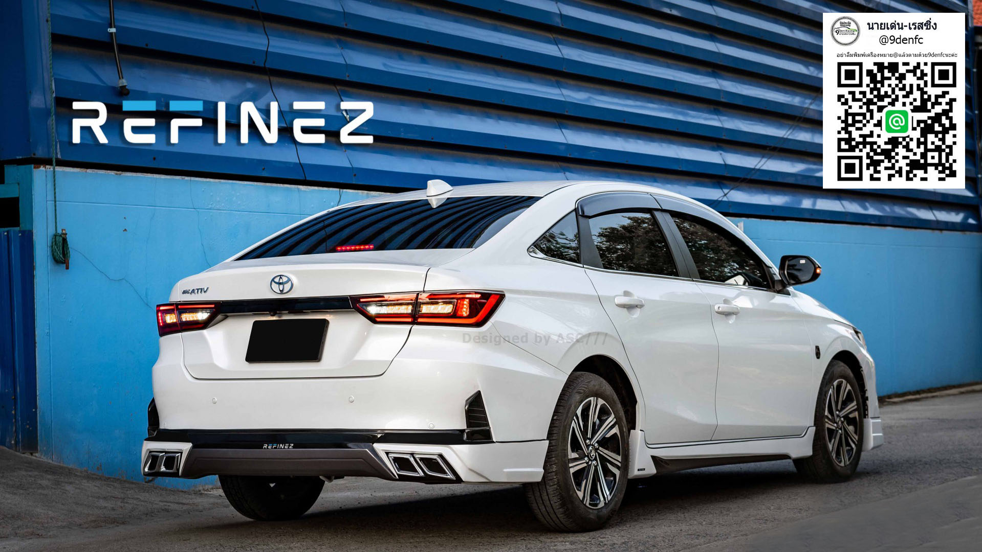 REFINEZ VS Toyota Yaris Ativ 4D 2022 [ติดแล้วรถจะออกแนวฉ่ำๆหนอ่ยนะวัยรุ่นส์]