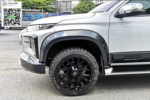 9Den&คิ้วล้อ4ชิ้น VS Mitsubishi Triton4x4'19-ON [เสริมคิ้วให้รถแสนรักได้รับการปกป้อง]